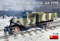 miniart 1,5 Ton Railroad Truck AA Type