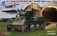 broncomodels A17 Vickers Tetrarch MkI/MkICS LightTank