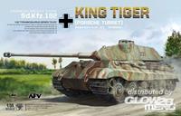 mengmodels German Heavy Tank Sd.Kfz.182 King Tiger (Porsche Turret)