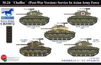 broncomodels M-24 Chaffee(Post-War Version) Service In Asia Army force