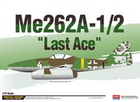 academyplasticmodel Messerschmitt Me 262 A-1/2 LAST ACE - Limited Edition