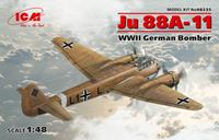 icm Junkers Ju 88 A-11, WWII German Bomber
