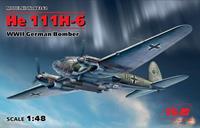 icm Heinkel He 111 H-6, WWII German Bomber