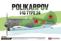 academyplasticmodel POLIKARPOV I-16 TYPE 24  - Limted Edition