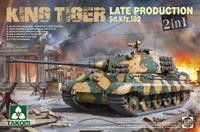 takom Sd.Kfz182 King Tiger - Late Production 2 in 1 (without interior)