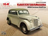 icm Kadett K38 Cabriolimousine - WWII German Staff Car