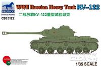broncomodels WWII Russian Heavy Tank KV-122