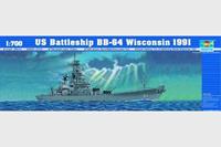 trumpeter Schlachtschiff USS Wisconsin BB-64 1991