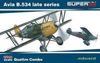 eduard Avia B.534 late series - Quattro Combo  - Super44