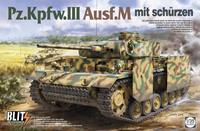 takom Pz.Kpfw.III Ausf.M mit Schürzen