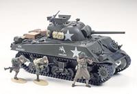 tamiya US Medium Tank M4A3 Sherman 75 mm Gun, Late Production (Frontline Breakthrough)