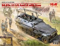 icm Sd.Kfz.251/6 Ausf.A with Crew, Limited Edition
