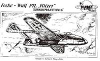 planetmodels Focke-Wulf PTL Flitzer