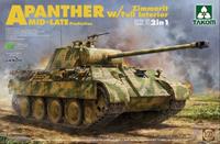 takom WWII German medium Tank Sd.Kfz.171/267 Panther A Mid/late production