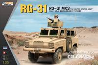 kinetic bouwpakket 1:35 RG-31 MK3 Charger for US ARMY