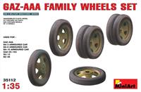 miniart GAZ-AAA Family Wheels set