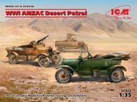 icm WWI ANZAC Desert Patrol (Model T LCP, Utility, Touring)