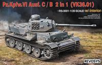 ryefieldmodel Pz.Kpfw.VI Ausf C/B (VK36.01) w/Interior