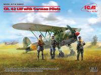 icm CR. 42 LW with German Pilots