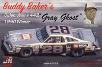 salvinosjrmodels Biddy Baker`s Gray Ghost#28, Oldsmobile 442 1980