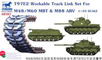 broncomodels T97E2 Workable Track Link Set forM48/M60 MBT