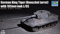 trumpeter German King Tiger(Henschel turret) with 105mm kWh L/65