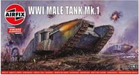 airfix WWI Male Tank Mk.I,Vintage Classics