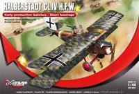 miragehobby Halberstadt CL.IV H.F.W. - Early production batches / Short fuselage