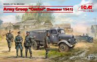 icm Army Group Center (Summer 1941) (Kfz1, Typ L3000S, German Infantry (4 figures) - German Drivers)