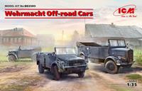icm Wehrmacht Off-road Cars (Kfz1,Horch 108 Typ 40, L1500A)