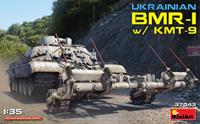 miniart Ukrainian BMR-1 w/KMT-9