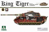 takom WWII German Heavy Tank Sd.KFZ.182 King Tiger Henschel Turret w/Zimmerit