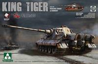 takom WWII German Heavy TAnk Sd.Kfz.182 King Tiger Henschel Turret w/Zimmerit
