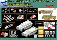 broncomodels German sWS Supply Ammo Vehicle & Armored Cargo Version (2 in 1)