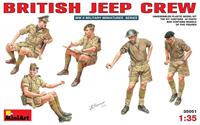 miniart Britische Jeep Crew