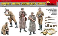 miniart Soviet Heavy Artillery Crew.Special Edition