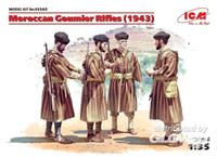 icm WWII Marokkanische Goumier Rifles, 4 Figuren