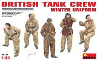 miniart Britische Panzer Crew in Winteruniform
