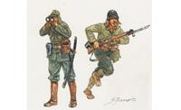 italeri WWII Japanische Infanterie