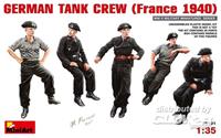 miniart German Tank Crew (France 1940)