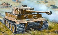 zvezda WWII Dt. KPz Tiger I Click-Kit