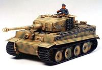tamiya German Tiger I Tank, Mid Production