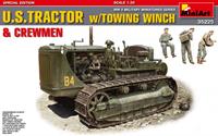 miniart U.S.Tractor with Towing Winch & Crewmen - Special Edition