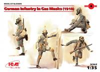 icm German Infantry in Gas Masks 1918