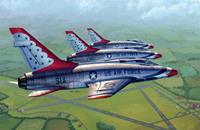 trumpeter F-100D in Thunderbirds livery