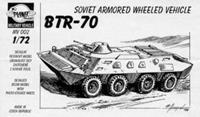 planetmodels BTR-70 Arm. Vehicle, 4 Achser 18 Resin, Fotoätzteile.