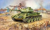 zvezda T-34/85 Soviet Medium Tank WWII