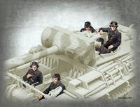 masterboxplastickits German Tank Crew 1944-1945