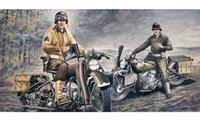 italeri U.S. Motorräder WWII
