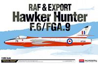academyplasticmodel RAF & Export Hawker Hunter F.6/FGA.9